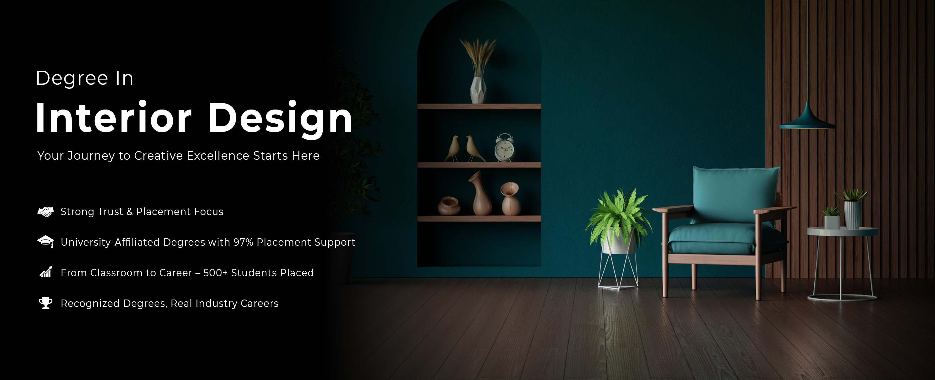 Interior Design course with practical studio training